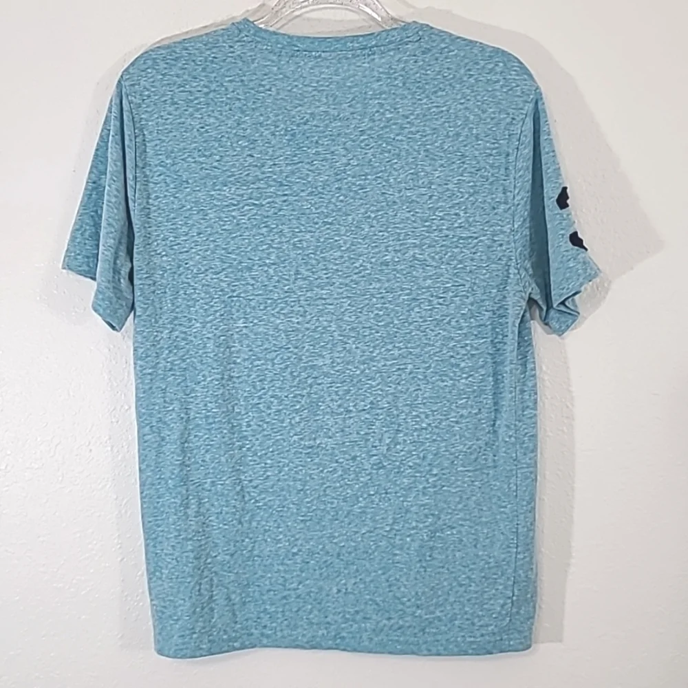 POLO RALPH LAUREN Blue Boys Short Sleeve Shirt w/Front Logo, size XL (18-20)